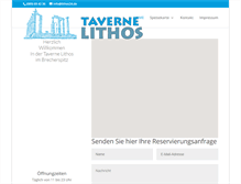 Tablet Screenshot of lithos24.de